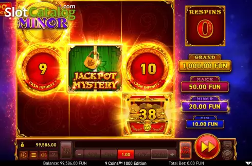 Скрин7. 9 Coins: 1000 Edition слот