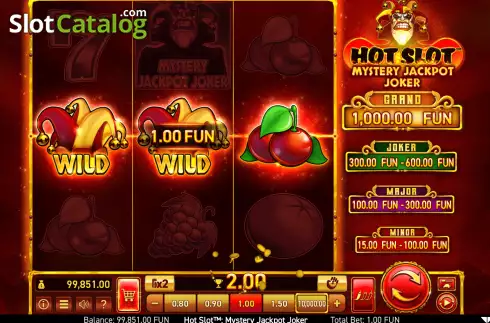 Скрин4. Hot Slot: Mystery Jackpot Joker слот