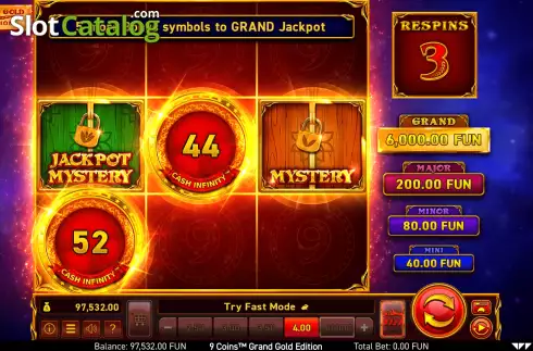 Скрин7. 9 Coins Grand Gold Edition слот