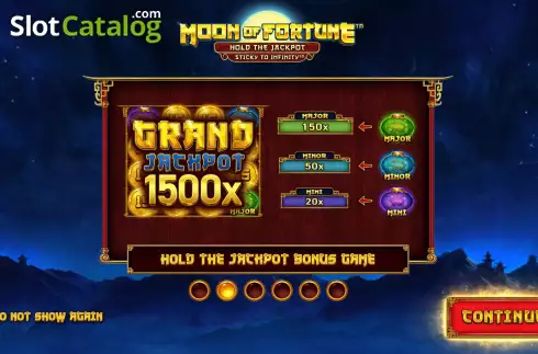 Скрин2. Moon of Fortune слот