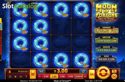 Скрин5. Moon of Fortune слот