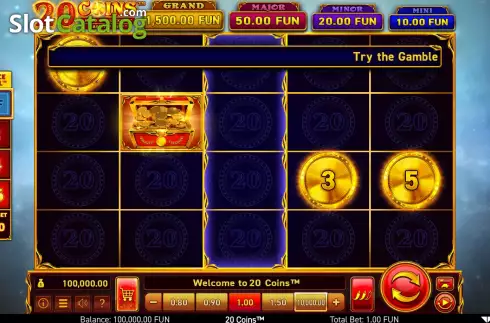 Скрин3. 20 Coins (Wazdan) слот