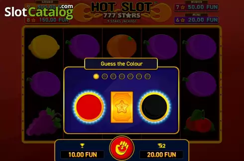 Скрин6. Hot Slot: 777 Stars Extremely Light слот