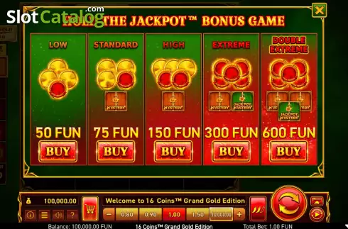 Скрин4. 16 Coins Grand Gold Edition слот