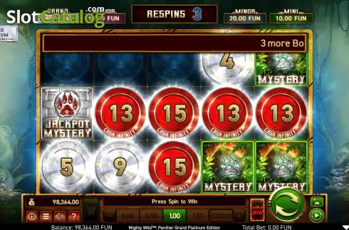 Скрин6. Mighty Wild: Panther Grand Platinum Edition слот