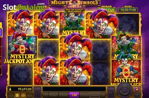 Скрин5. Mighty Symbols: Jokers слот