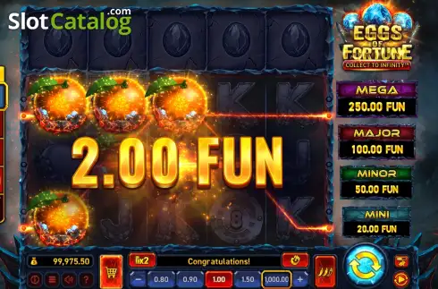 Скрин5. Eggs of Fortune слот
