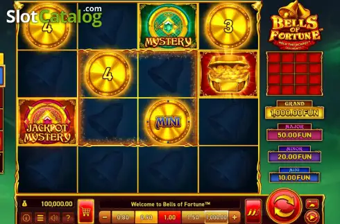 Скрин3. Bells of Fortune (Wazdan) слот