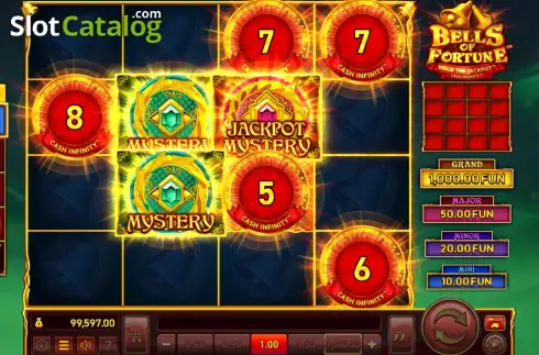 Скрин5. Bells of Fortune (Wazdan) слот
