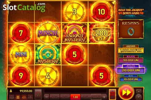Скрин9. Bells of Fortune (Wazdan) слот
