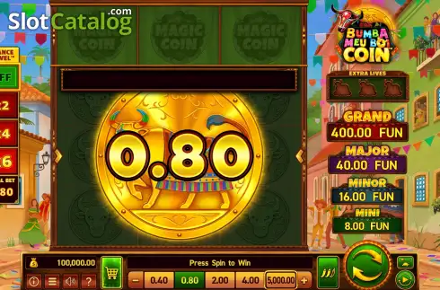 Скрин2. Bumba Meu Boi Coin слот