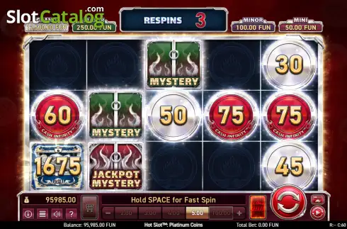 Скрин3. Hot Slot Platinum Coins слот