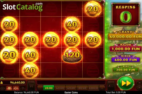Скрин3. Easter Coins слот