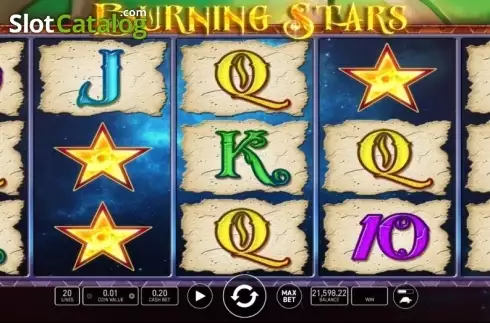 Скрин2. Burning Stars (Wazdan) слот