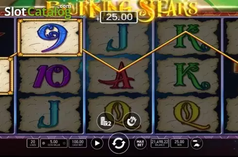 Скрин3. Burning Stars (Wazdan) слот