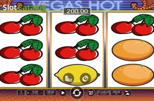 Скрин3. Vegas Hot слот