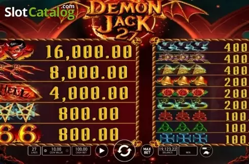 Скрин6. Demon Jack 27 слот