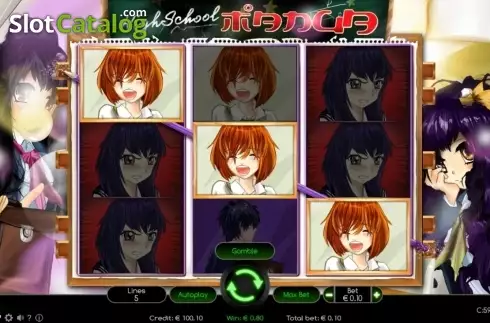 Скрин6. Highschool Manga слот