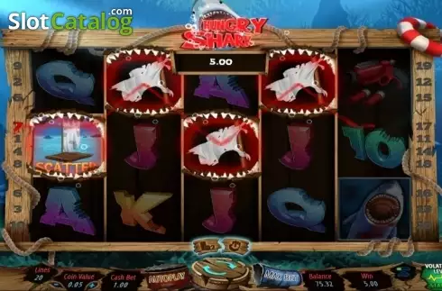 Скрин7. Hungry Shark (Wazdan) слот