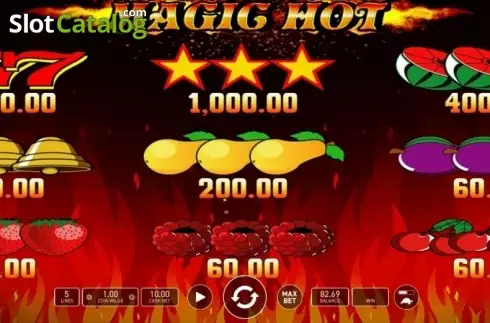 Скрин6. Magic Hot слот