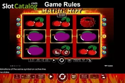 Скрин7. Magic Hot слот