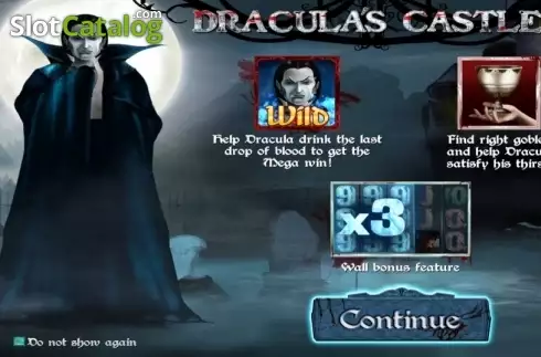 Скрин2. Dracula's Castle слот