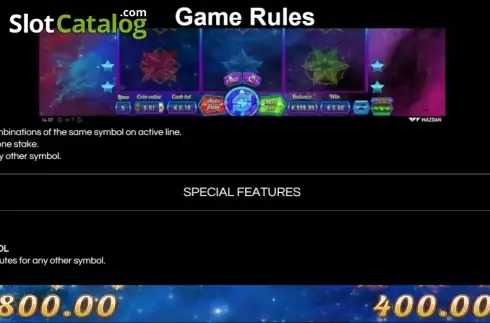 Скрин6. Magic Stars 3 слот