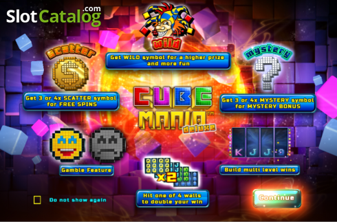 Скрин2. Cube Mania Deluxe слот