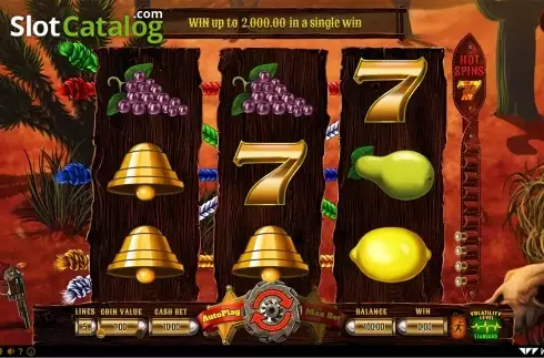Скрин2. Hot 777 Deluxe слот