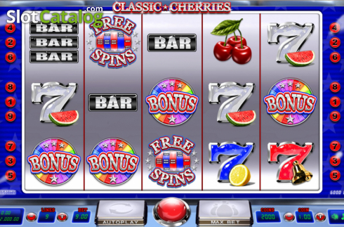 Скрин2. Classic Cherries слот
