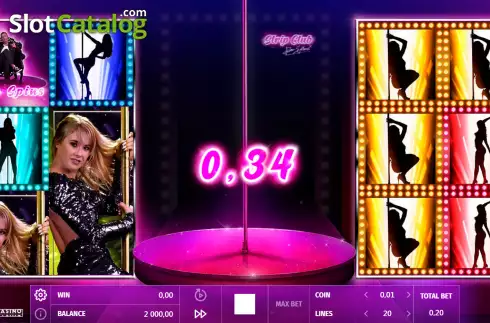 Скрин4. Strip Club слот