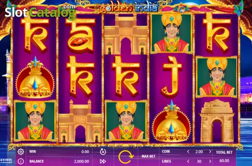 Скрин2. Golden India слот