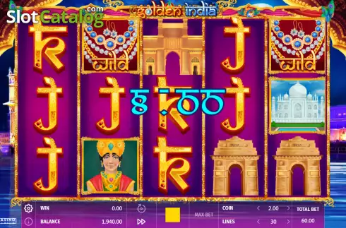 Скрин3. Golden India слот