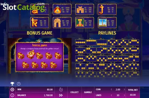 Скрин6. Golden India слот