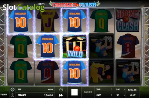 Скрин3. Cricket Clash слот