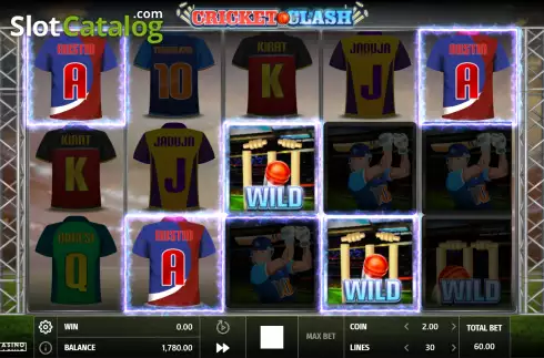 Скрин7. Cricket Clash слот