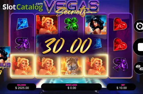 Скрин3. Vegas Secrets слот