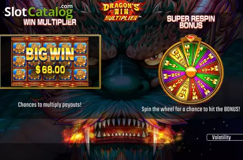 Скрин2. Dragon's Win Multiplier слот