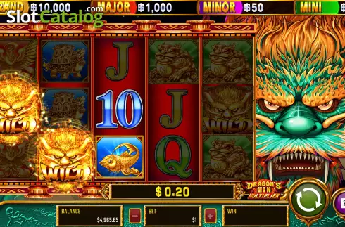 Скрин6. Dragon's Win Multiplier слот