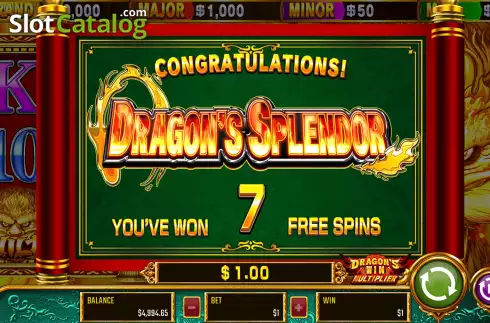 Скрин9. Dragon's Win Multiplier слот