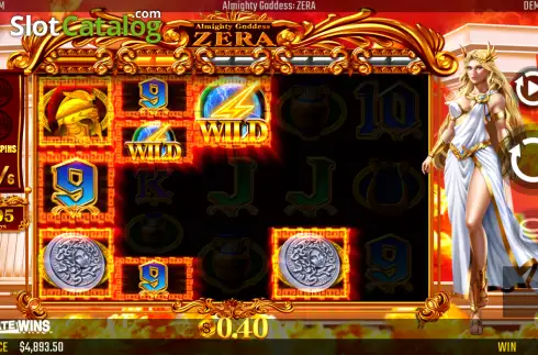 Скрин3. Almighty Goddess Zera слот