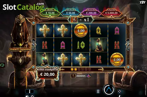 Скрин3. Ammit Treasure слот