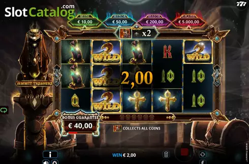 Скрин5. Ammit Treasure слот