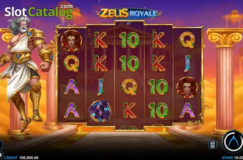 Скрин2. Zeus Royale слот