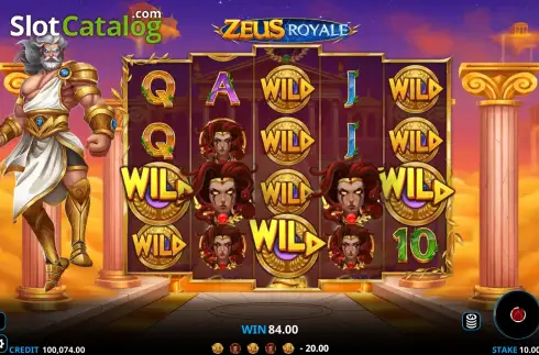 Скрин3. Zeus Royale слот