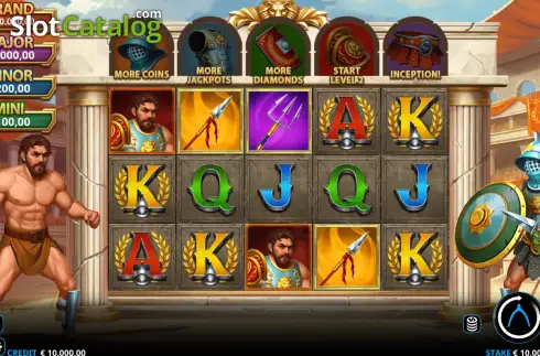 Скрин2. Julius Maximus: Legend of the Arena слот