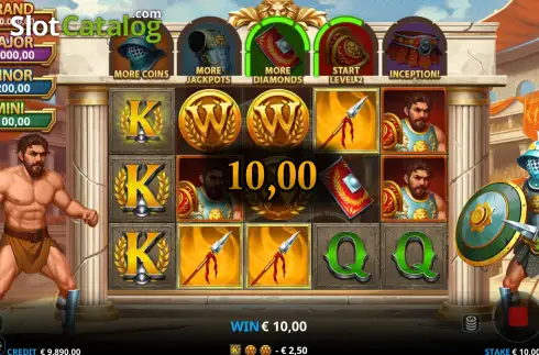 Скрин3. Julius Maximus: Legend of the Arena слот