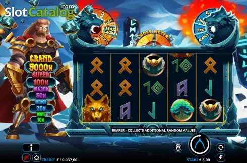 Скрин2. Thor Unleashed слот