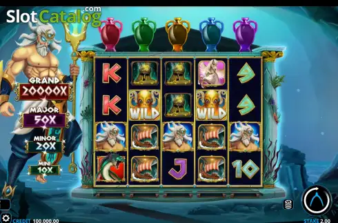 Скрин2. Poseidon's Rage слот