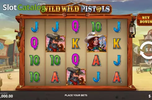 Скрин2. Wild Wild Pistols слот